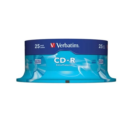 CD-R Verbatim 52x  700MB 25db/henger