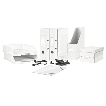 CD tároló doboz LEITZ Click&Store lakkfényű, fehér