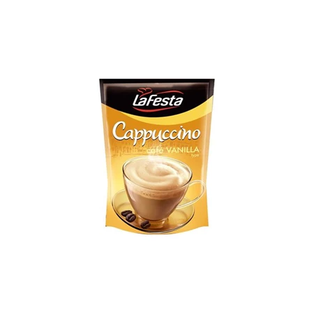 Kávé instant, LA FESTA Cappuccino, 100 g vanília