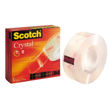 Cellux 19mm x 33m 3M SCOTCH Crystal