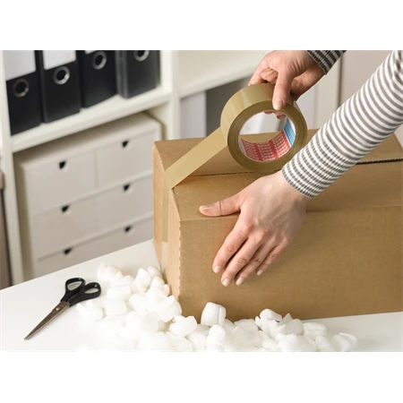 Cellux 48mm x 50m TESA 4280-10 barna csomagolószalag, halk letekerés - erős tapadás