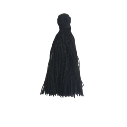 Cérna rojt, 3,5 cm fekete 1db