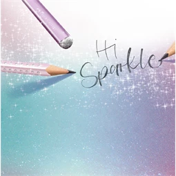 Ceruza Faber-Castell Grip Jumbo Sparkle gyöngyházfényű háromszög alakú test, törésálló hegy, metál rózsaszín
