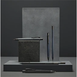 Ceruza FABER Polly Ball Urban speciális soft-touch bevonatú háromszög alakú test, kőszürke 1db grafit ceruza