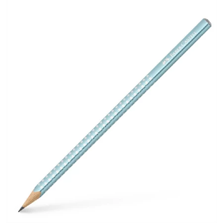 Ceruza FABER Sparkle, B, gyöngyházfényű türkiz