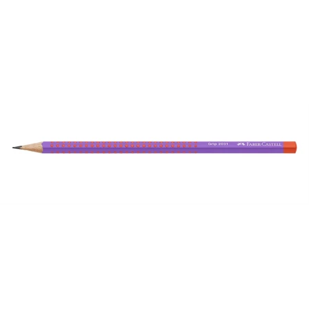 Ceruza Faber-Castell Grip 2001 HB ergonomikus háromszög, pötyökkel, Flow Edition