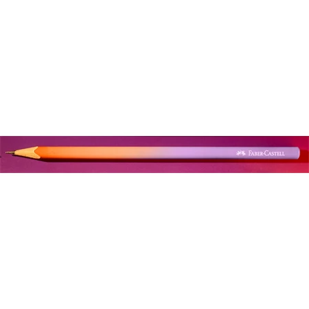 Ceruza Faber-Castell Grip 2001 B ergonomikus háromszög, piros-lila Flow Edition