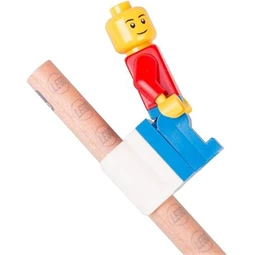 Ceruza LEGO 3Ddb-os szett, HB, hegyezővel, radírral, mini figurával