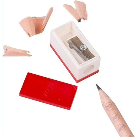 Ceruza LEGO 3Ddb-os szett, HB, hegyezővel, radírral, mini figurával