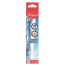 Ceruza MAPED Arctic jégvilág háromszögletű HB radíros 1db