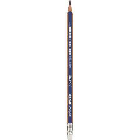 Ceruza MAPED Black Peps Navy háromszögletű HB radíros