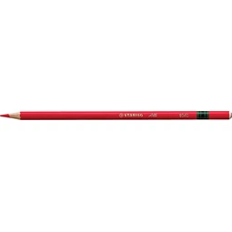 Színes ceruza STABILO All piros, szinte minden felületre ír