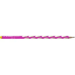 Ceruza STABILO EASYgraph S HB balkezes háromszög alakú pink test