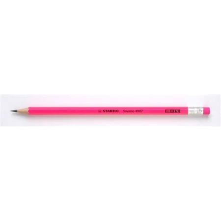 Ceruza STABILO Neon HB rózsaszín