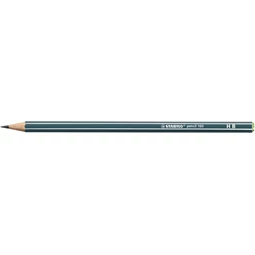 Ceruza STABILO Pencil 160 HB, hatszögletű, olajzöld