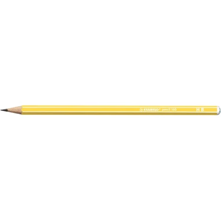 Ceruza STABILO Pencil 160 HB, hatszögletű, sárga