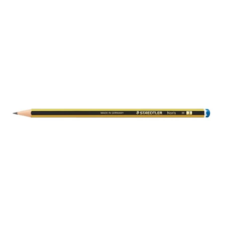 Ceruza STAEDTLER Noris hatszögletű, sárga-fekete testű, H
