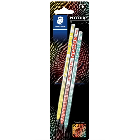 Ceruza készlet STAEDTLER Norix 181 3db-os HB háromszögletű