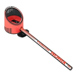 Ceruza készlet STAEDTLER Norix 181 2 db grafitceruza + 1 db egylyukú hegyező + 1 db radír, korall piros