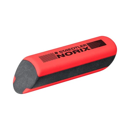 Ceruza készlet STAEDTLER Norix 181 2 db grafitceruza + 1 db egylyukú hegyező + 1 db radír, korall piros