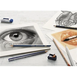 Ceruza szett Faber-Castell Goldfaber Creative Studio 8 db-os grafit vázlatkészlet, radírral és hegyezőve Art and Graphic