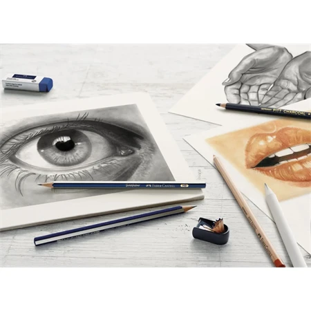 Ceruza szett Faber-Castell Goldfaber Creative Studio 8 db-os grafit vázlatkészlet, radírral és hegyezőve Art and Graphic