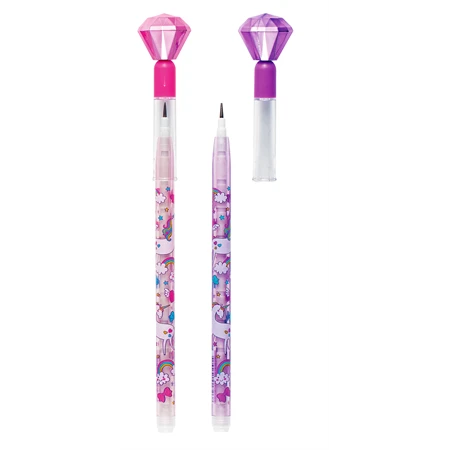 Ceruza tolóbetétes BENSIA Ékkő dísszel, Unikornis