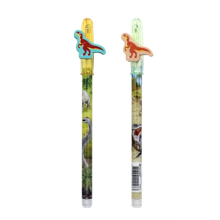 Ceruza tolóbetétes BENSIA radírral, Dinoszaurusz