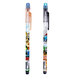 Ceruza tolóbetétes BENSIA radírral, munkagépek