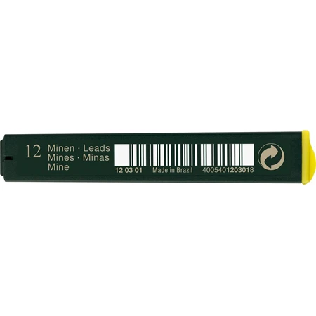 Ceruzahegy Faber-Castell 0,35mm B SUPER-POLYMER 12szál/csomag