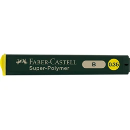 Ceruzahegy Faber-Castell 0,35mm B SUPER-POLYMER 12szál/csomag
