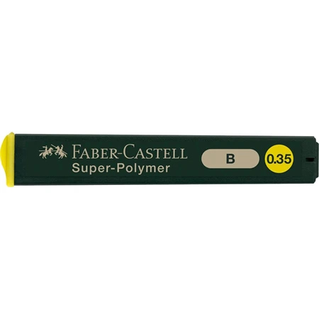 Ceruzahegy Faber-Castell 0,35mm B SUPER-POLYMER 12szál/csomag