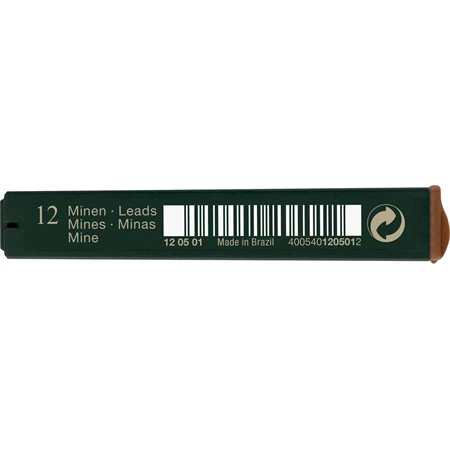 Ceruzahegy Faber-Castell 0,5mm B SUPER-POLYMER 12szál/tubus