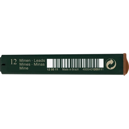 Ceruzahegy Faber-Castell 0,5mm H SUPER-POLYMER 12szál/tubus