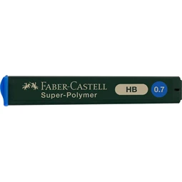 Ceruzahegy Faber-Castell 0,7 HB SUPER-POLYMER 12szál/tubus