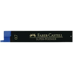 Ceruzahegy Faber-Castell 0,7mm H SUPER-POLYMER 12szál/tubus