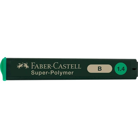 Ceruzahegy Faber-Castell 1,4mm B SUPER-POLYMER 12szál/csomag