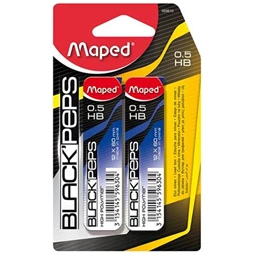 Ceruzahegy MAPED Black Peps 0,5, HB, 12szál/doboz, 2doboz/csomag