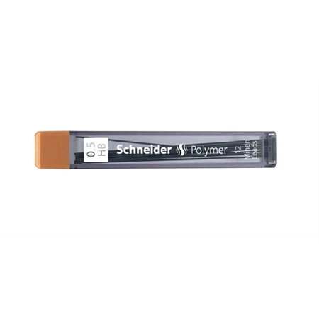Ceruzahegy SCHNEIDER HB, 0,5 mm, 12szál/tubus