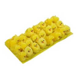 Csibe műanyag 6,5cm sárga