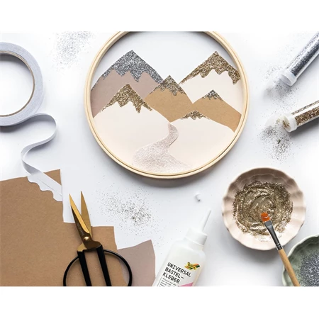 Csillám készlet 5db/csomag 5x7gr csillagpor Bio 7 gr. csillámpor2 arany, 2 ezüst, 1 irrizáló fehér, biológiailag lebomló