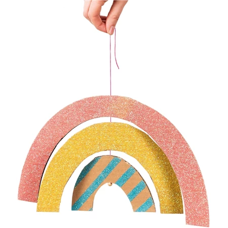 Csillám készlet 5db/csomag glitter, vegyes színek