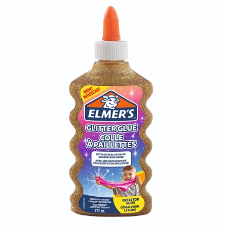 Csillámos ragasztó 177ml ELMERS arany