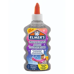 Csillámos ragasztó 177ml ELMERS ezüst