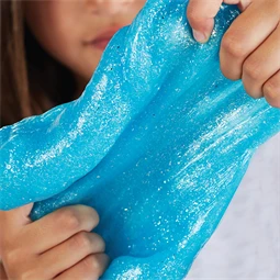 Csillámos ragasztó 177ml ELMERS kék SLIME