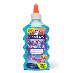 Csillámos ragasztó 177ml ELMERS kék SLIME