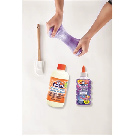 Csillámos ragasztó 177ml ELMERS lila
