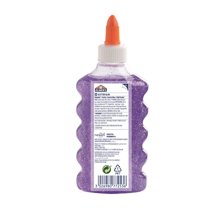 Csillámos ragasztó 177ml ELMERS lila