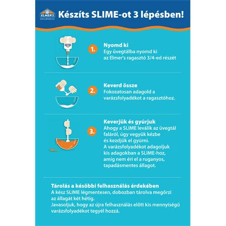 Csillámos ragasztó 177ml ELMERS zöld