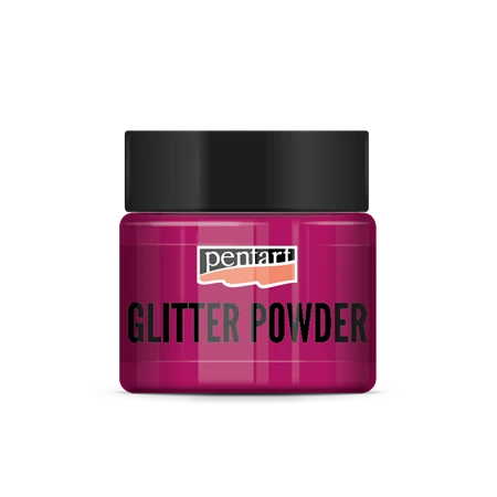 Csillámpor PENTART 19g pink